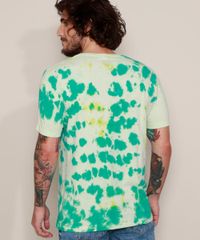Camiseta-Masculina-Elefante-Ursinhos-Carinhosos-Estampada-Tie-Dye-Manga-Curta-Gola-Careca-Verde-9973595-Verde_4