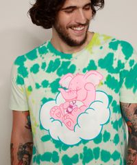 Camiseta-Masculina-Elefante-Ursinhos-Carinhosos-Estampada-Tie-Dye-Manga-Curta-Gola-Careca-Verde-9973595-Verde_6