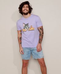 Camiseta-Masculina-Tom-e-Jerry-Manga-Curta-Gola-Careca-Lilas-9974310-Lilas_3
