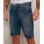 Bermuda-Jeans-Masculina-Slim-Marmorizada-Azul-Escuro-9972477-Azul_Escuro_1