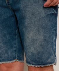 Bermuda-Jeans-Masculina-Slim-Marmorizada-Azul-Escuro-9972477-Azul_Escuro_2
