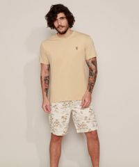 Camiseta-Masculina-Cacto--Por-el-Camino--Manga-Curta-Gola-Careca-Bege-9970584-Bege_3
