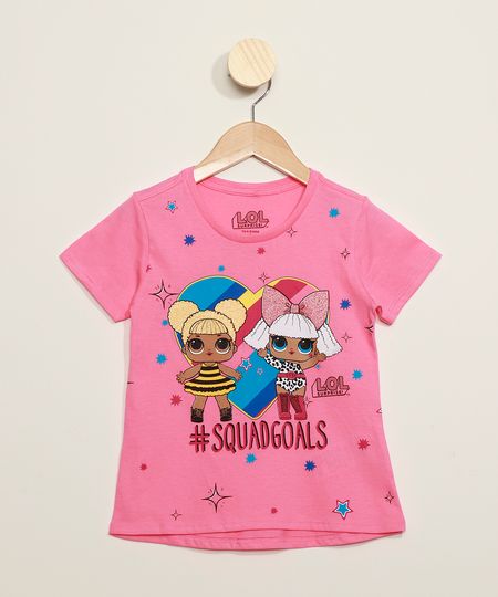 Blusa-Infantil-LOL-Surprise-Queen-B-e-Diva-com-Glitter-Manga-Curta-Rosa-9973845-Rosa_1 Blusa-Infantil-LOL-Surprise-Queen-B-e-Diva-com-Glitter-Manga-Curta-Rosa-9973845-Rosa_1