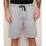 Bermuda-de-Moletom-Masculina-Esportiva-Ace-com-Cadarco-e-Bolsos-Cinza-Mescla-9969712-Cinza_Mescla_1