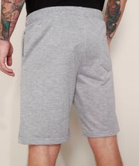 Bermuda-de-Moletom-Masculina-Esportiva-Ace-com-Cadarco-e-Bolsos-Cinza-Mescla-9969712-Cinza_Mescla_4