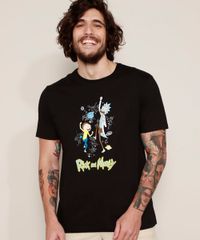 Camiseta-Masculina-Rick-and-Morty-Manga-Curta-Gola-Careca-Preta-9974308-Preto_1
