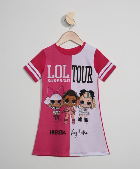 Camisola-Infantil-Lol-Surprise-Manga-Curta-Rosa-9964010-Rosa_1