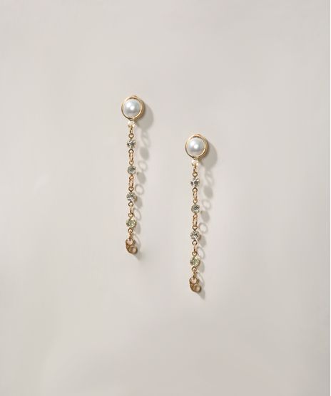 Brinco-Feminino-com-Perola-e-Corrente-Dourado-9976387-Dourado_1