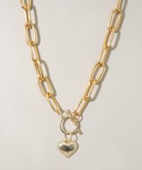 Colar-Feminino-Corrente-com-Pingente-de-Coracao-Dourado-9976398-Dourado_1