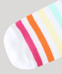 Meia-Feminina-Sapatilha-Listrada-Branca-9973259-Branco_2