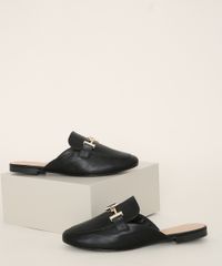 Mule-Feminina-Via-Uno-com-Fivela-Preta-9981695-Preto_1