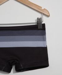 Sunga-Infantil-Boxer-com-Listras-Protecao-UV50--Preta-9973899-Preto_3