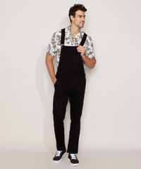 Macacao-de-Sarja-Masculino-com-Bolsos-Preto-9968260-Preto_1