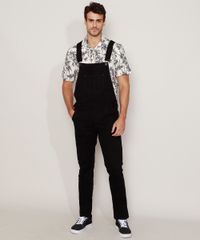 Macacao-de-Sarja-Masculino-com-Bolsos-Preto-9968260-Preto_3