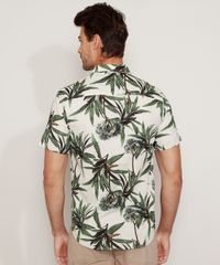 Camisa-Masculina-Tradicional-Estampada-de-Coqueiros-Manga-Curta-Off-White-9948623-Off_White_4