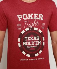 Camiseta-Masculina--Poker-Night--Manga-Curta-Gola-Careca-Vinho-9975060-Vinho_2