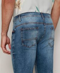 Calca-Jeans-Masculina-Skinny-Destroyed-Azul-Medio-9971133-Azul_Medio_5