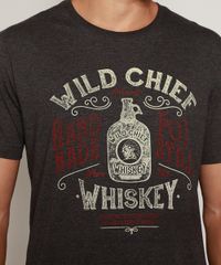 Camiseta-Masculina--Wild-Chief-Whiskey--Manga-Curta-Gola-Careca-Cinza-Mescla-Escuro-9973371-Cinza_Mescla_Escuro_2