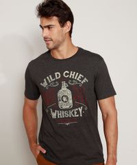 Camiseta-Masculina--Wild-Chief-Whiskey--Manga-Curta-Gola-Careca-Cinza-Mescla-Escuro-9973371-Cinza_Mescla_Escuro_5