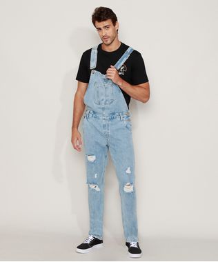 Macacao-Jeans-Masculino-Destroyed-Azul-Claro-9968261-Azul_Claro_1