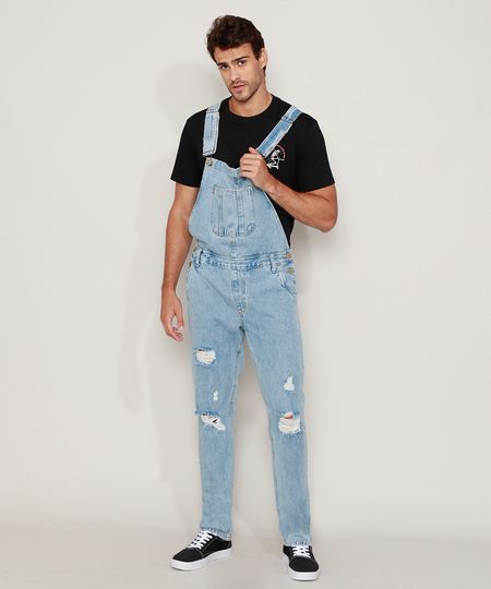 Macacao-Jeans-Masculino-Destroyed-Azul-Claro-9968261-Azul_Claro_1 Macacao-Jeans-Masculino-Destroyed-Azul-Claro-9968261-Azul_Claro_1