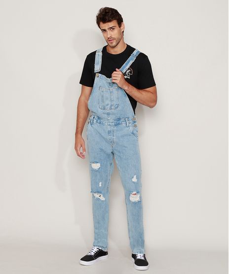 Macacao-Jeans-Masculino-Destroyed-Azul-Claro-9968261-Azul_Claro_1