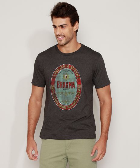 Camiseta-Masculina-Brahma-Manga-Curta-Gola-Careca-Cinza-Mescla-Escuro-9975022-Cinza_Mescla_Escuro_1