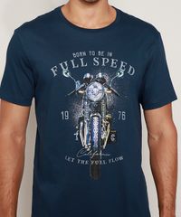 Camiseta-Masculina-Moto--Born-to-Be-in-Full-Speed--Manga-Curta-Gola-Careca-Azul-Marinho-9975032-Azul_Marinho_5