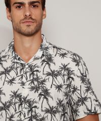 Camisa-Masculina-Tradicional-Estampada-de-Coqueiros-Manga-Curta-Branca-9969329-Branco_5