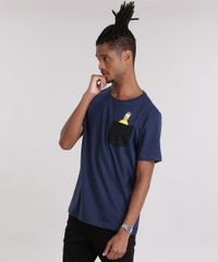 Camiseta-com-Bolso-Os-Simpsons-Azul-Marinho-9035120-Azul_Marinho_1