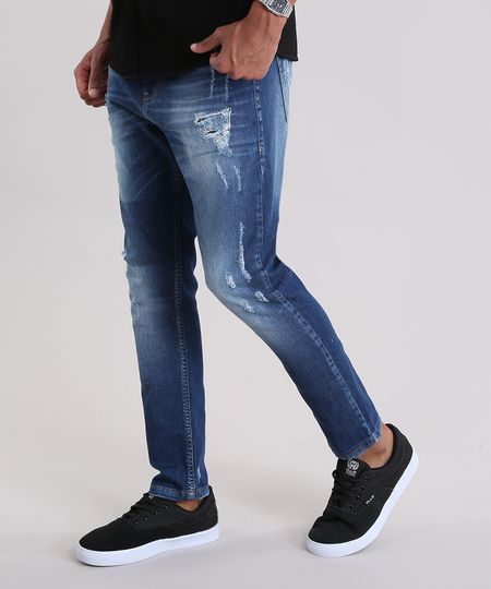 Calca-Jeans-Carrot-Destroyed-Azul-Escuro-8761913-Azul_Escuro_1 Calca-Jeans-Carrot-Destroyed-Azul-Escuro-8761913-Azul_Escuro_1