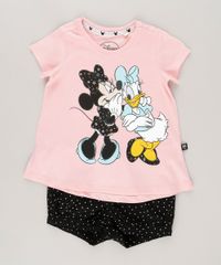 Blusa-Minnie-e-Margarida-em-Algodao---Sustentavel-Rosa-9042619-Rosa_3