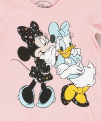 Blusa-Minnie-e-Margarida-em-Algodao---Sustentavel-Rosa-9042619-Rosa_4