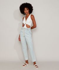 Calca-Jeans-Feminina-Reta-Clochard-Cintura-Super-Alta-com-Cinto-Cadarco-Azul-Claro-9971542-Azul_Claro_3