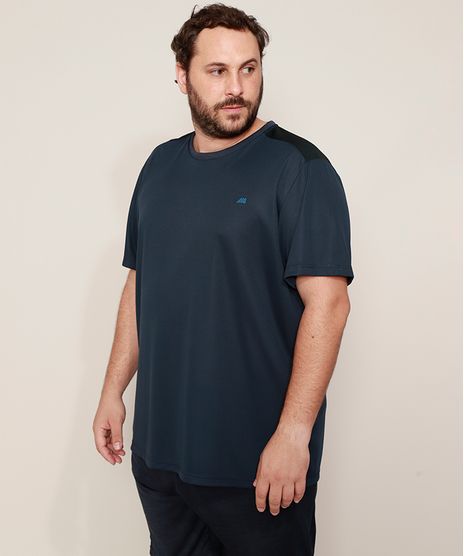 Camiseta-Masculina-Plus-Size-Esportiva-Ace-Manga-Curta-Gola-Careca-Azul-Marinho-9953291-Azul_Marinho_1