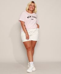 Camiseta-Feminina-Plus-Size--New-York--Manga-Curta-Rosa-Claro-9972079-Rosa_Claro_3