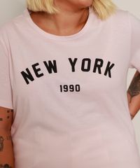 Camiseta-Feminina-Plus-Size--New-York--Manga-Curta-Rosa-Claro-9972079-Rosa_Claro_5