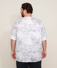 Camiseta-Masculina-Plus-Size-Esportiva-Ace-Estampada-Marmorizada-com-Recortes-Manga-Curta-Gola-Careca-Branca-9970668-Branco_4