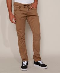 Calca-de-Sarja-Masculina-Reta-com-Cordao-Marrom-9968741-Marrom_1 Calca-de-Sarja-Masculina-Reta-com-Cordao-Marrom-9968741-Marrom_1