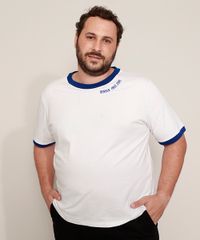 T-Shirt-Unissex-Plus-Size-Mindset-com-Bordado--Gender-Free-Zone--Manga-Curta-Gola-Redonda-Branca-9983583-Branco_2