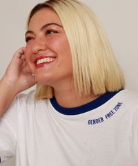 T-Shirt-Unissex-Plus-Size-Mindset-com-Bordado--Gender-Free-Zone--Manga-Curta-Gola-Redonda-Branca-9983583-Branco_3