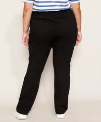 Calca-de-Sarja-Unissex-Plus-Size-Mindset-Reta-Preta-9983588-Preto_6