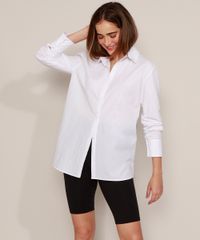Camisa-Social-Unissex-Mindset-Longa-Manga-Longa-Branca-9983591-Branco_1