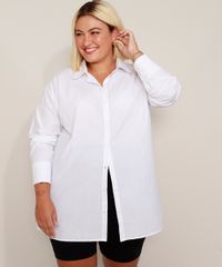 Camisa-Social-Unissex-Plus-Size-Mindset-Longa-Manga-Longa-Branca-9983592-Branco_1