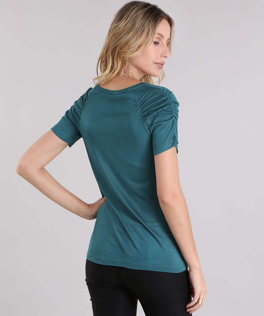 Cea Azul Blusa Marinho Tricô Em SMUzVpq