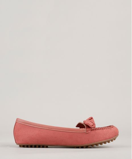 Mocassim-Moleca-em-Suede-com-Laco-Coral-9046431-Coral_1