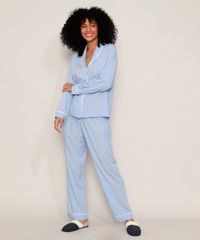 Calca-de-Pijama-Feminina-com-Vivo-Contrastante-e-Laco-Azul-Claro-9970115-Azul_Claro_3