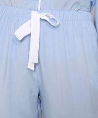 Calca-de-Pijama-Feminina-com-Vivo-Contrastante-e-Laco-Azul-Claro-9970115-Azul_Claro_4