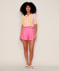 Short-Feminino-Cintura-Alta-Alfaiatado-com-Cinto-Coral-9967979-Coral_3