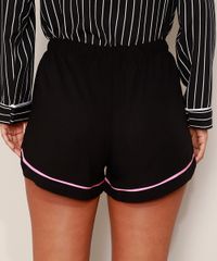 Short-de-Pijama-Feminino-com-Vivo-Contrastante-e-Laco-Preto-9970116-Preto_2